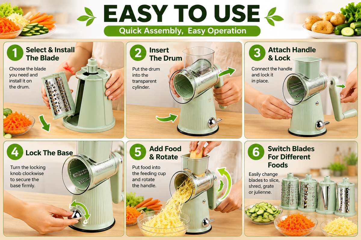 Lumixoras 5-in-1 Grater