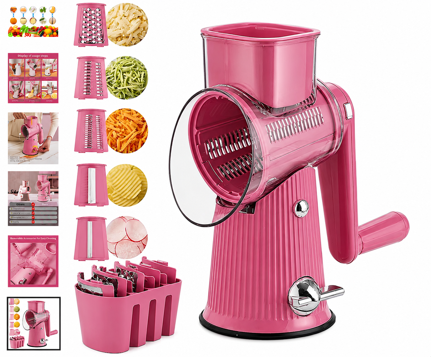 Lumixoras 5-in-1 Grater