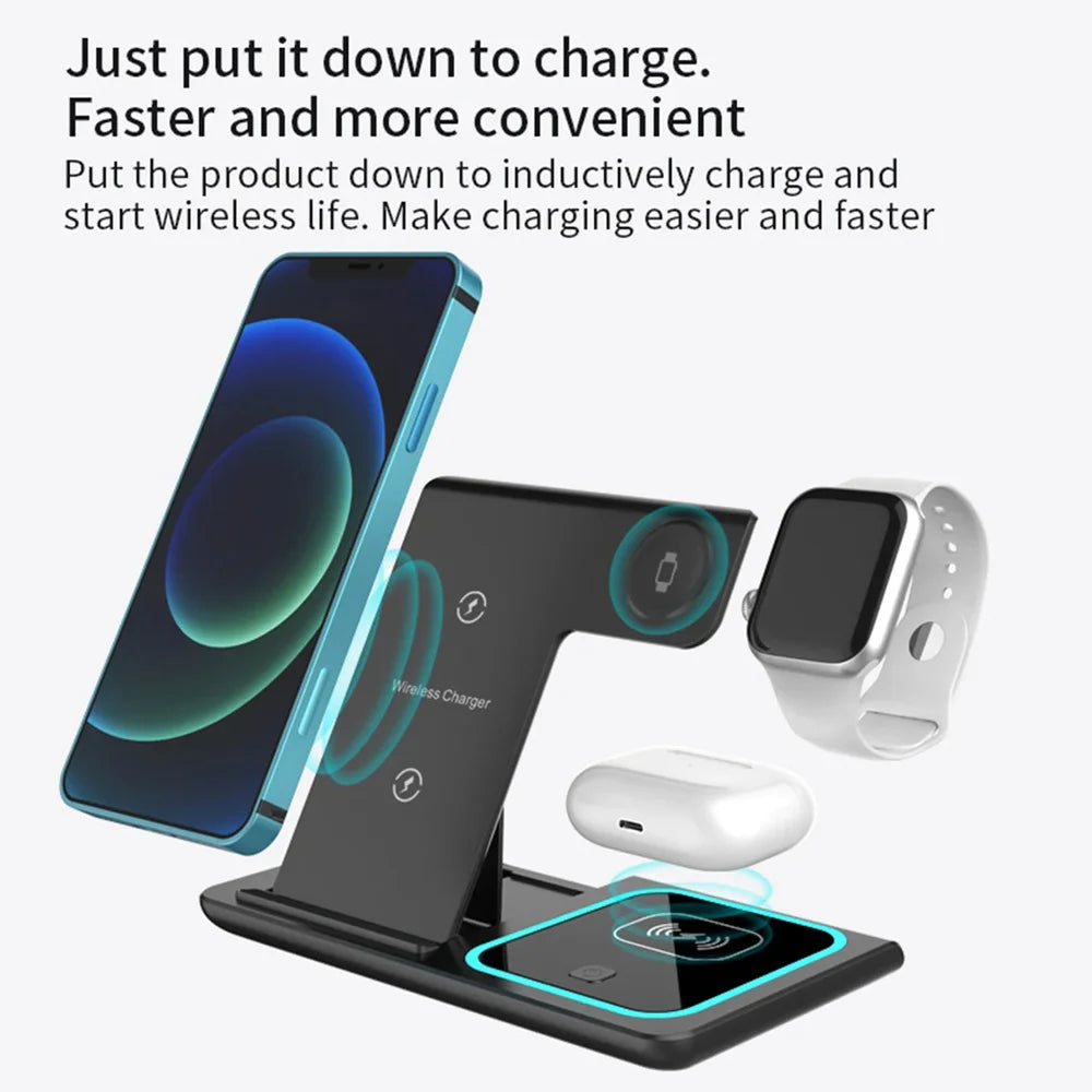 PowerDock 3-in-1 Charger