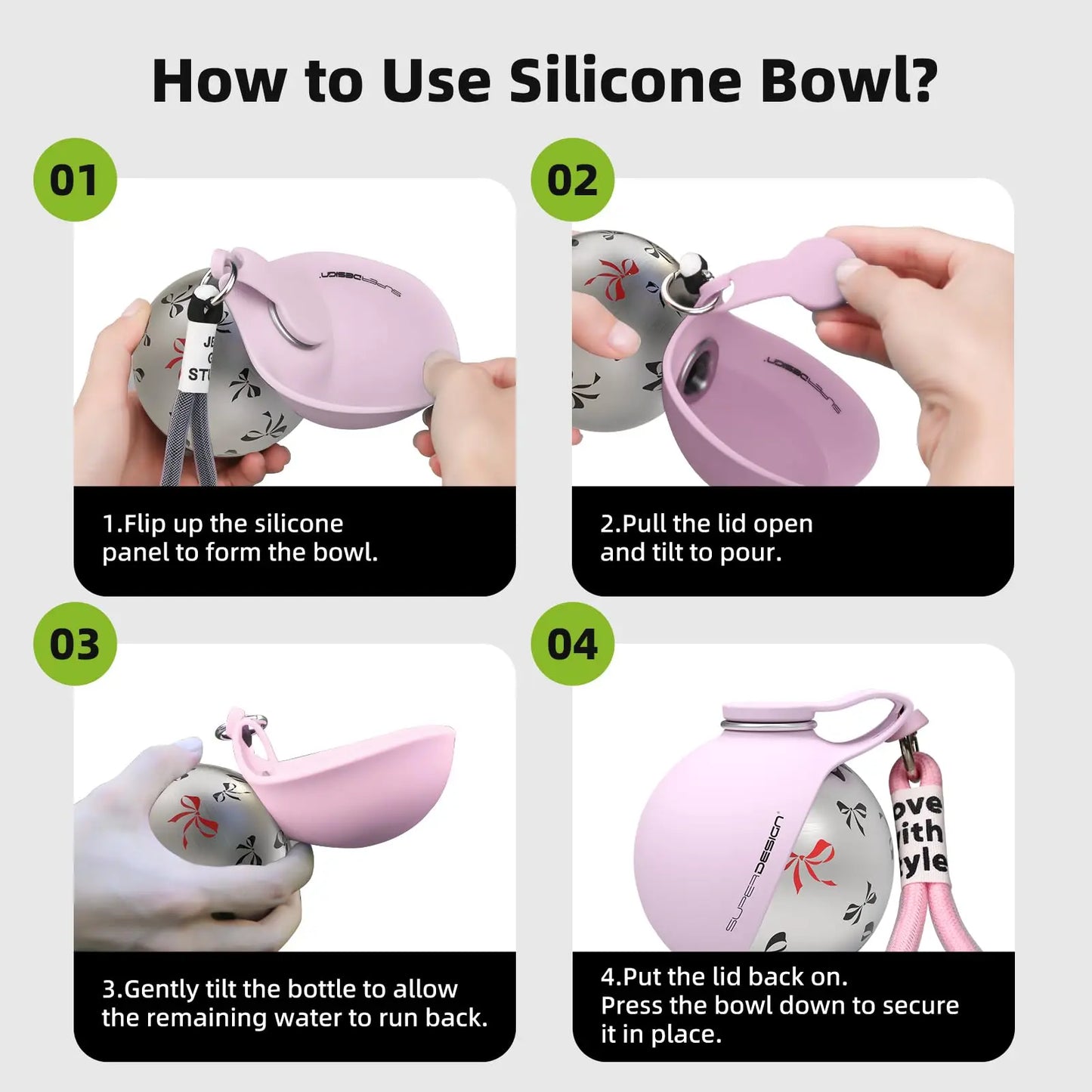 On-the-Go Pet Water Bottle