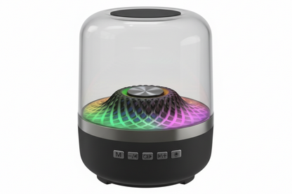 Högtalare med LED-belysning