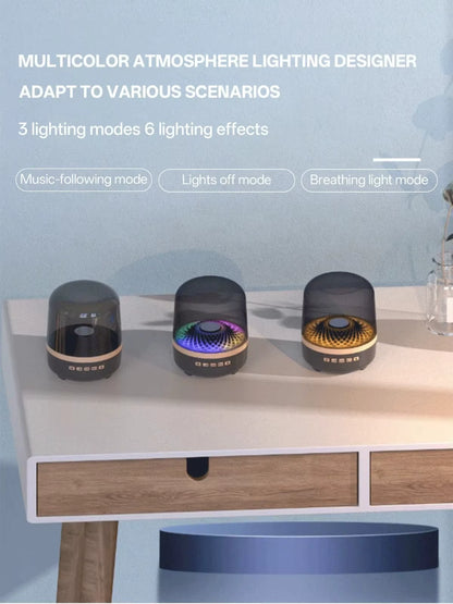 Högtalare med LED-belysning